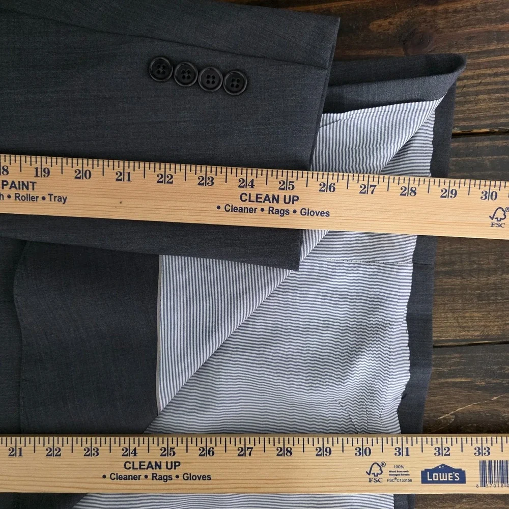 Brooks‎ Brothers Explorer Men's Sport Coat Blazer Two Button Gray Madison 50R